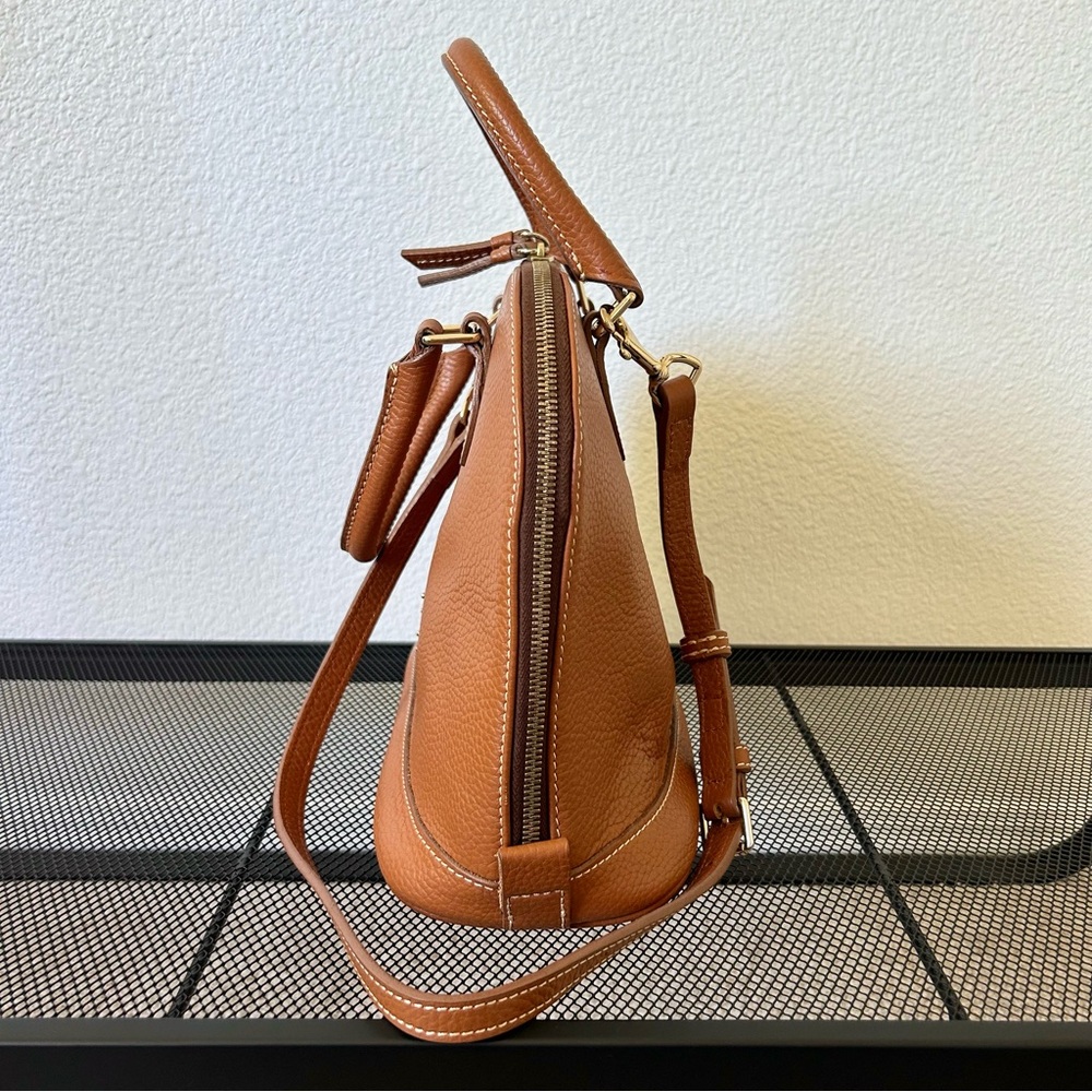 Dooney & Bourke Pebble Grain Zip Satchel - Picture 4 of 14